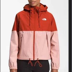 NWT north face rain jacket